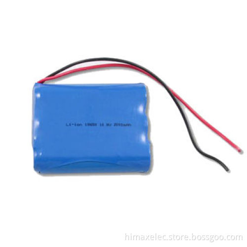 rechargable Battery Packs with Full Protection li-ion 18650 1S3P 3.7v 6000mah